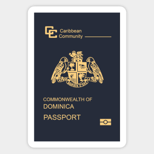 Dominica passport Magnet